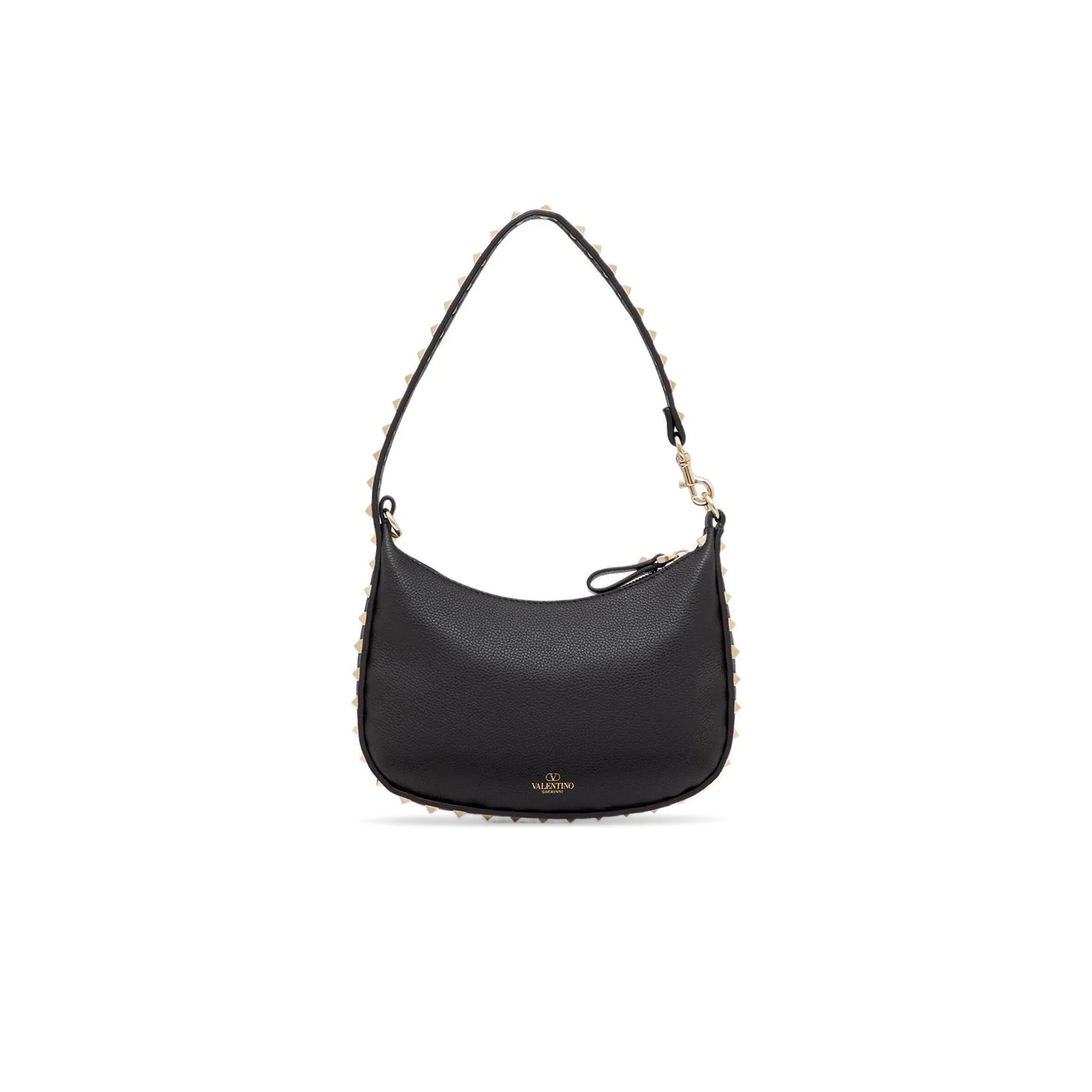 VALENTINO ROCKSTUD HOBO BAG WP0Z66TAG0NO (20*12.5*1.5cm)